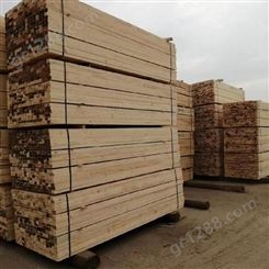 禄森木业建筑方木工地建筑方木不易劈裂建筑方木订购