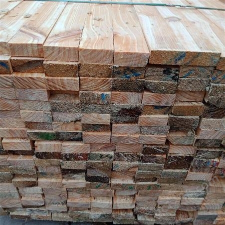 禄森木业建筑木方批发松木实木工地生产加工定制
