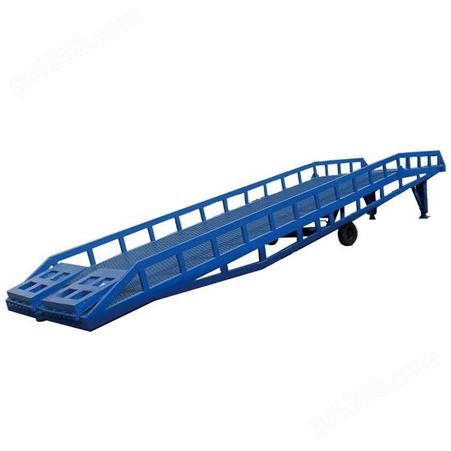 移动式登车桥物流集装箱装卸货物平台叉车过桥上下斜坡液压升降机恒升定制