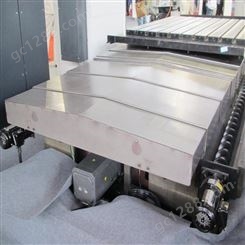 无锡机床钢板防护罩 导轨钢板防护罩 汇宏机械专业生产