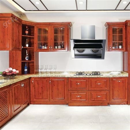 厨房全铝橱柜 全铝红橡铝橱柜 全铝门板 厨房厨柜门板来图定制定做