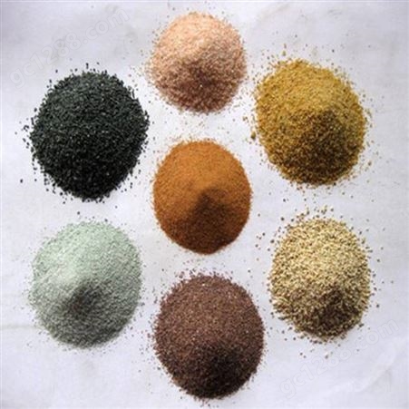 圣亚天然彩砂厂-染色彩砂-装饰画彩砂