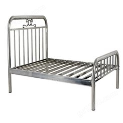 无味铁艺全不锈钢欧式床架单人1.5米 汇瑜新钢业不锈钢单层床