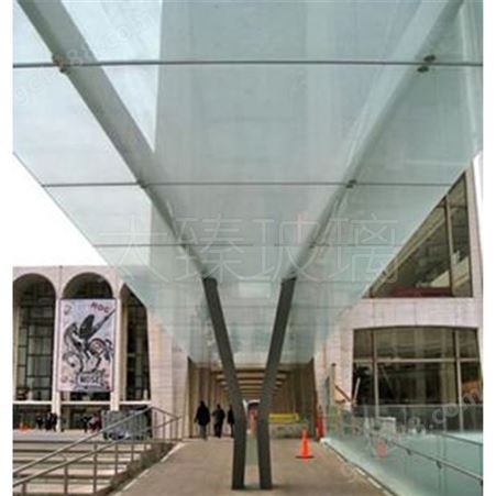 天桥玻璃遮雨棚 隧道地铁口玻璃采光雨棚 平顶玻璃棚 厂家定做