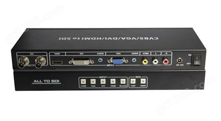 DVI/HDMI/VGA/CVBS转SDI转换器 AV转SDI转换器 VGA转SDI转换器