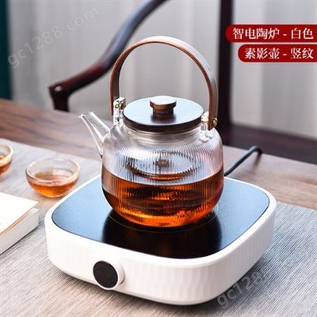 热水壶  玻璃家用  耐高温冷水壶  玻璃茶壶  凉白开水壶  功夫茶具