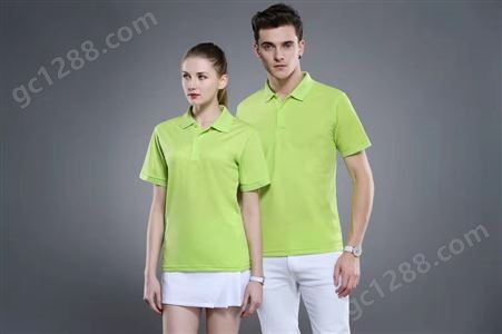 企业夏季短袖工作服 工衣 文化衫 广告衫 可绣字可来图定制