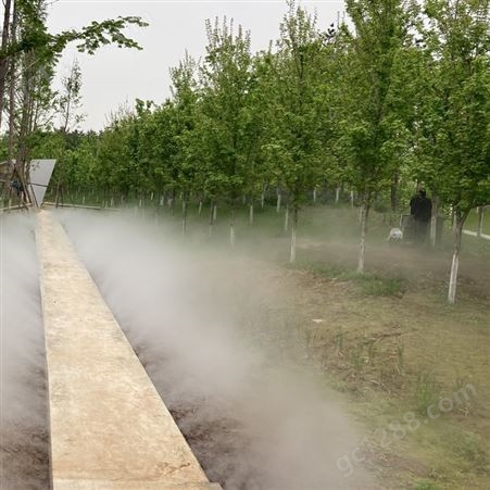 西安水云间人造雾设备 雾森喷雾造景系统设计安装