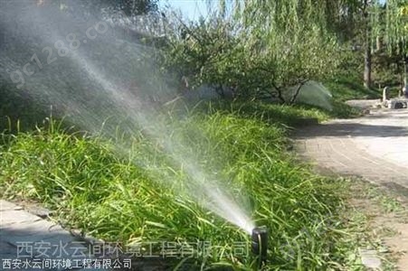 园林绿化喷淋喷灌系统设计 园区草坪道路喷灌工程施工