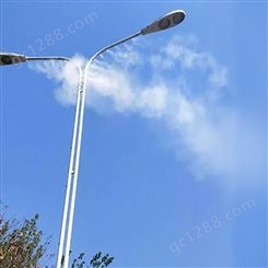 智慧城市路灯杆喷雾降尘设备 陕西省雾桩生产厂家