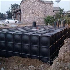 大模块生活水箱  镀锌钢板蓄水箱  人工养殖供水水池