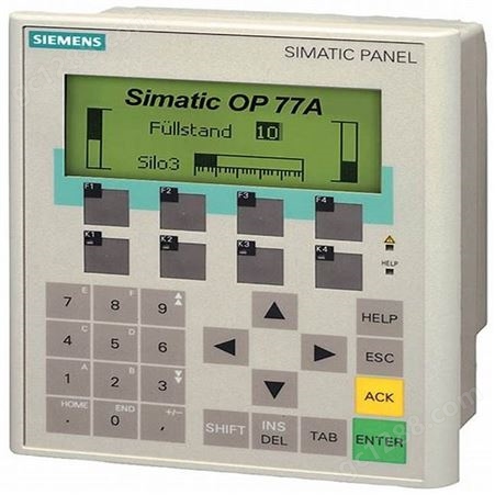西门子操作面板OP 77A LC 4.5寸显示屏6AV6641-0BA11-0AX1