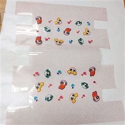 惠州透明胶硅胶印刷订制