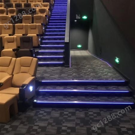 电影院梯步灯铝合金材质台阶引导灯 LED灯带 KTV通道踏步灯