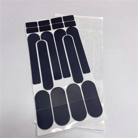 YX-00033手机支架防滑硅胶垫片灰色硅胶脚垫网格纹自粘橡胶脚垫密封硅胶垫