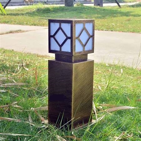 万德福 太阳能草坪灯 地插灯 户外防水不锈钢玻璃 定制
