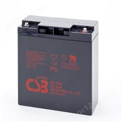 CSB蓄电池HR1218W 免维护12V18AH太阳能用 直流屏配套