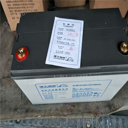 理士蓄电池DJM12100S 铅酸免维护电瓶机房基站用 12V100AHUPS电源