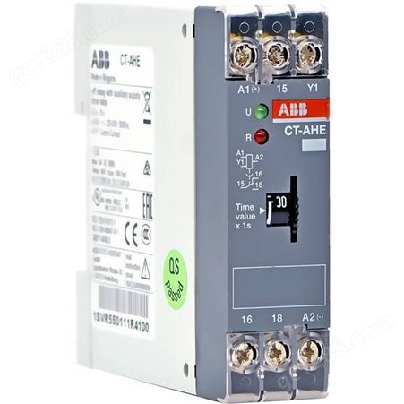 全新ABB时间继电器CT-ARE 24V 断电延时 0.1-10s 0.3-30s