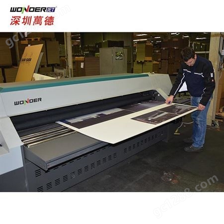 WD250万德环保WD250 8A 扫描式瓦楞高速纸箱数码印刷机