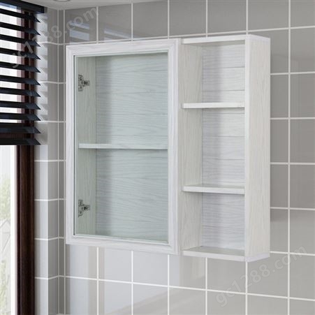 定制防水全铝吊柜卫生间墙柜防潮壁柜浴室壁挂柜铝合金玻璃收纳柜