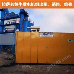 西藏林芝地区发电机出租西藏老黄牛机电