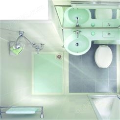 集成房卫生间 一体式卫生间 澳普特卫浴 洗澡房 隔断免防水