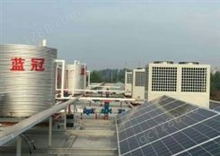 深圳幸福之家养老院太阳能热水工程_空气能热水机安装