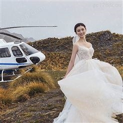 长期合作 直升机租赁 腾朝 直升机迎亲 租用直升机婚礼