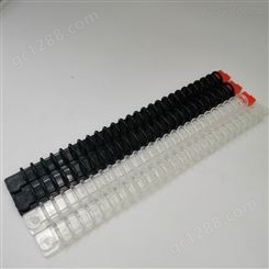 20孔塑料夹 ZP/卓芃 塑料多孔管夹 文具配件附近加工厂