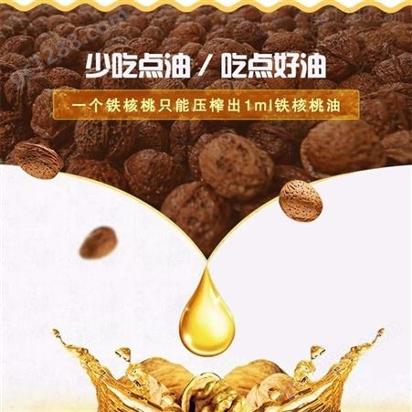 紫江 核桃油生产 老树核桃 实用调味辅食油 精装礼盒套装
