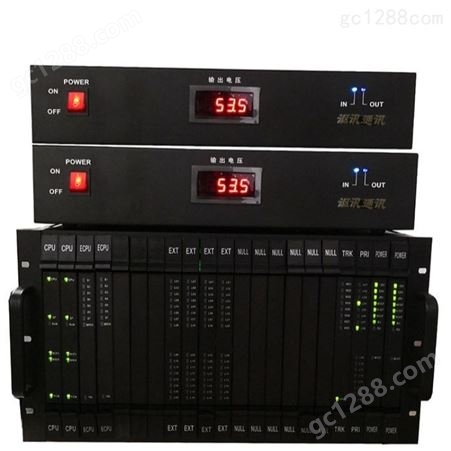 新疆调度机通信系统融合调度8外线256用户分机OX-880