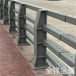 市政设施防撞栏杆定制价加工厂家 全祥金属 重庆人行道防护栏